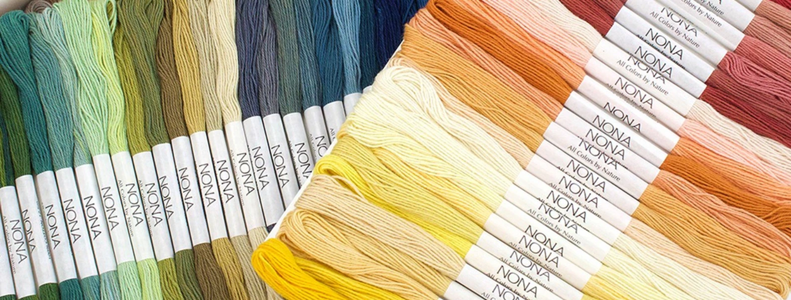 NONA Natural Dyed Threads | Sue Spargo Folk Art Quilts