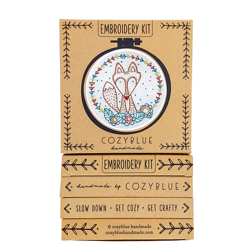 Crafty Fox Embroidery Kit