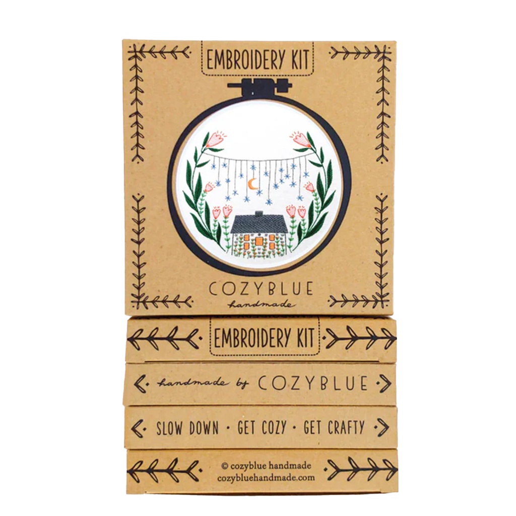 Golden Slumber Embroidery Kit