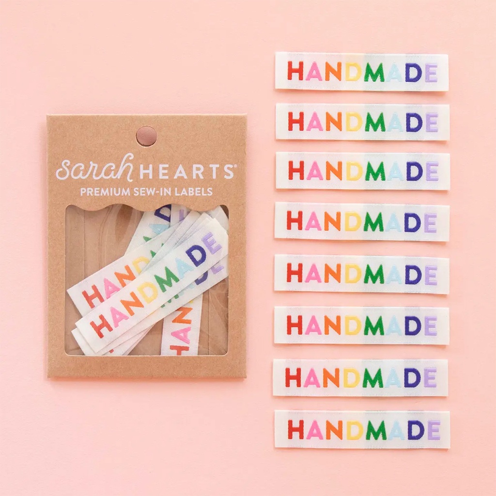 Houseplants Multipack Sewing Woven Labels, 8pk