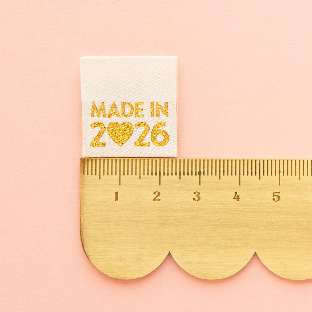 Houseplants Multipack Sewing Woven Labels, 8pk