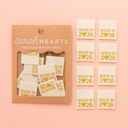 Houseplants Multipack Sewing Woven Labels, 8pk