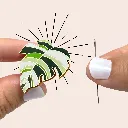 [NM_EASleaf] Monstera Leaf Needle Minder.webp