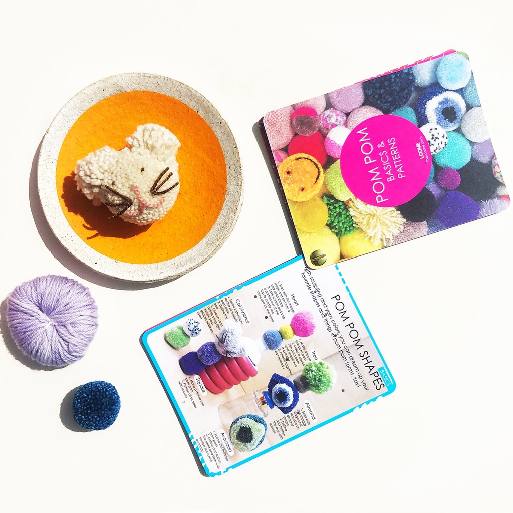 POM POM BASICS & PATTERNS BOOK