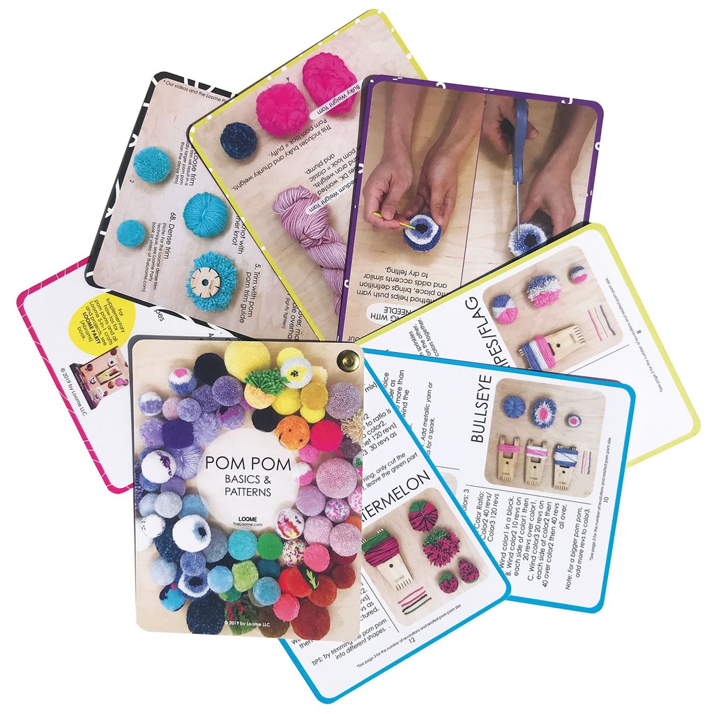 POM POM BASICS & PATTERNS BOOK