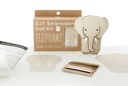 ELEPHANT - EMBROIDERY DOLL KIT