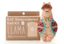 LLAMA - EMBROIDERY DOLL KIT