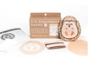 HEDGEHOG - EMBROIDERY DOLL KIT