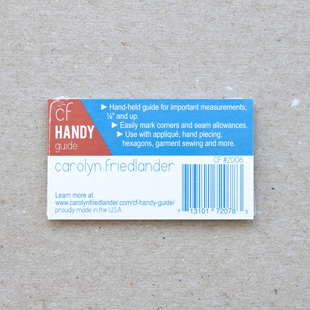 CF HANDY GUIDE - CAROLYN FRIEDLANDER