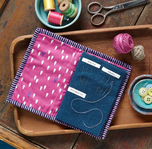 Episode 1611-1: Sue Spargo-Instructions for Wool Appliqu Needle Case -  Quilting Daily