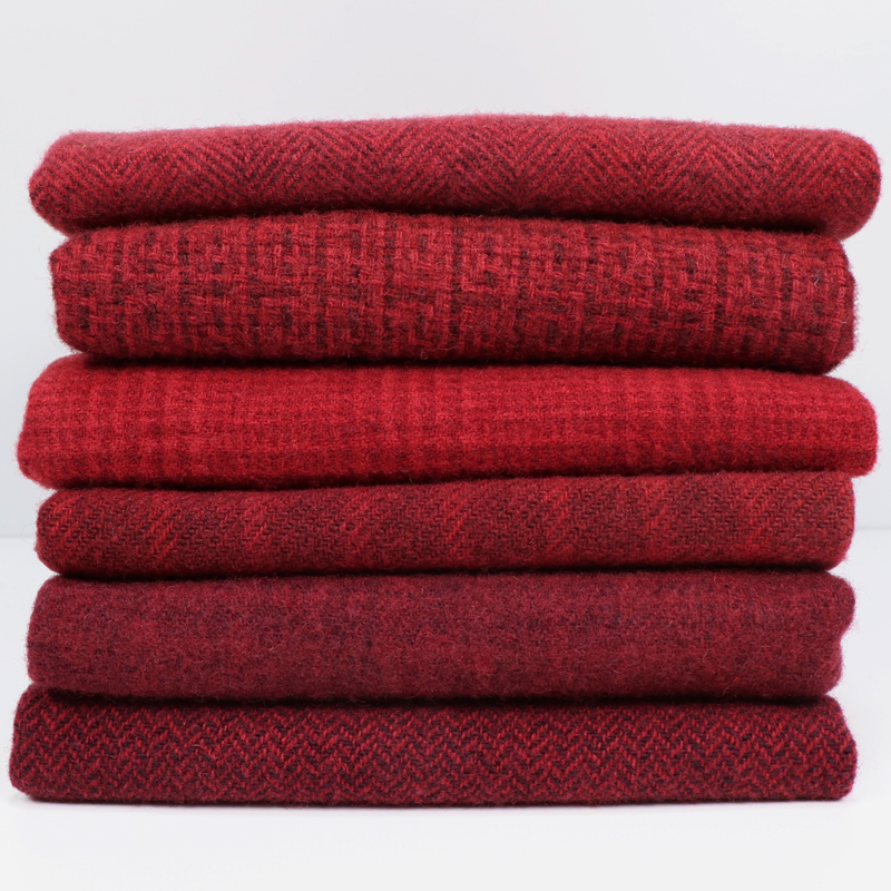 Textural Wool Bundle - Port