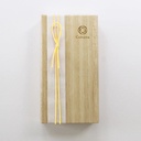 Cohana, Fine Scissors with Gold Lacquer, Spring Yellow
