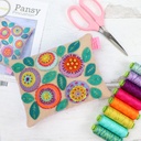 Pansy Pincushion