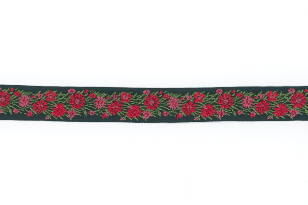 Ribbon Yardage - Red Flower Meadow