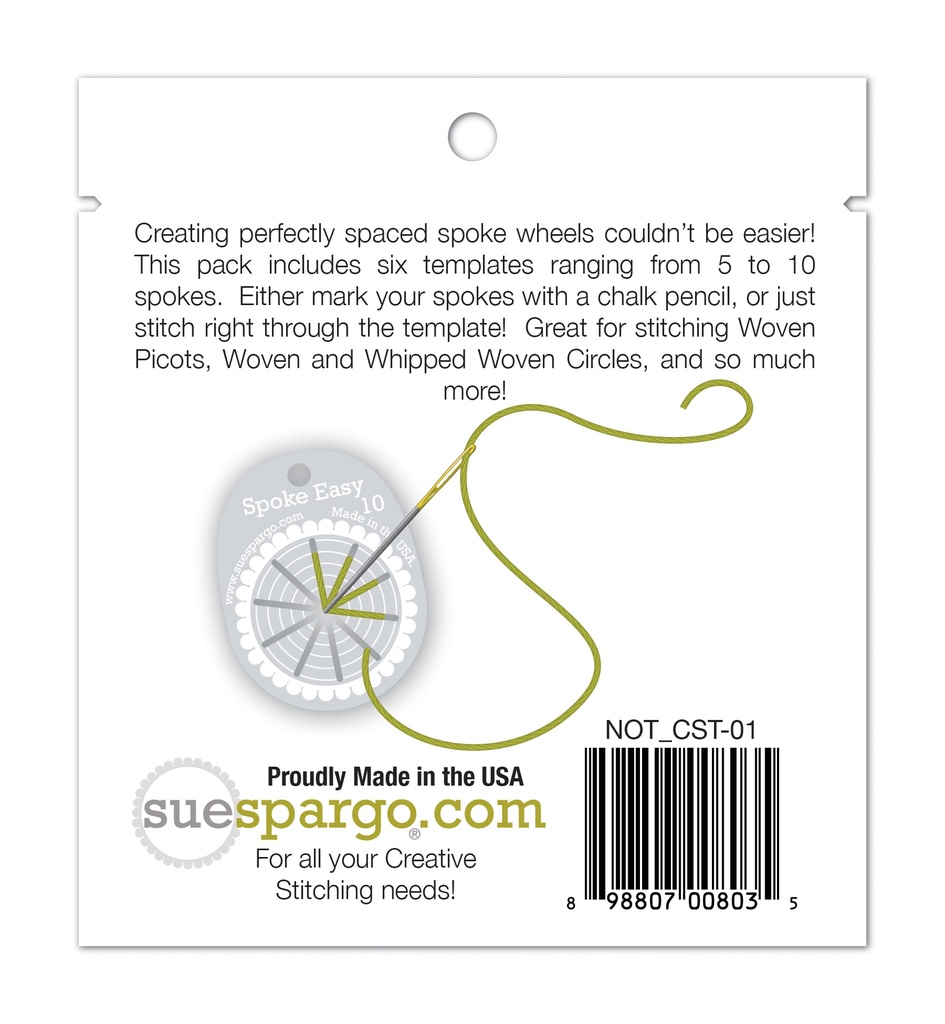 Spoke Easy Creative Stitching Templates Spoke Easy Creative Stitching Templates