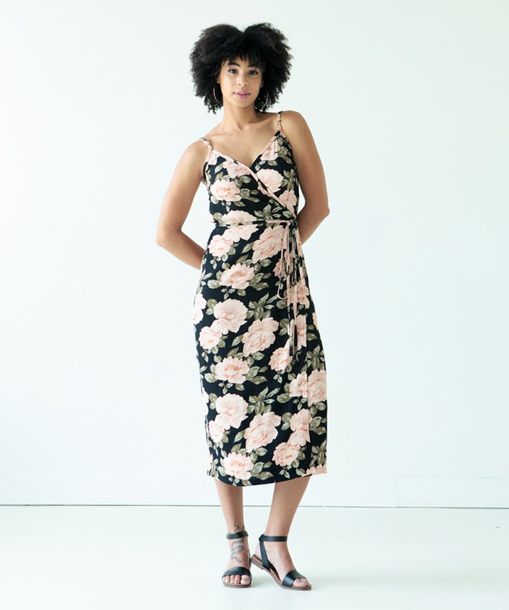 CALVIN WRAP DRESS PATTERN - TRUE BIAS