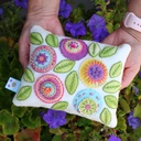 Limited Edition, Watercolor Pansy Pincushion