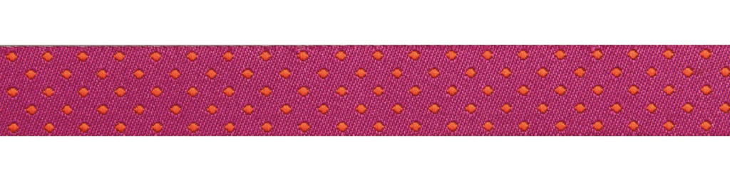 Ribbon Yardage - Reversible Dots Thistle