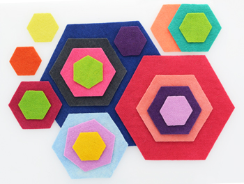 HEXAGON 6 PC DIE SET