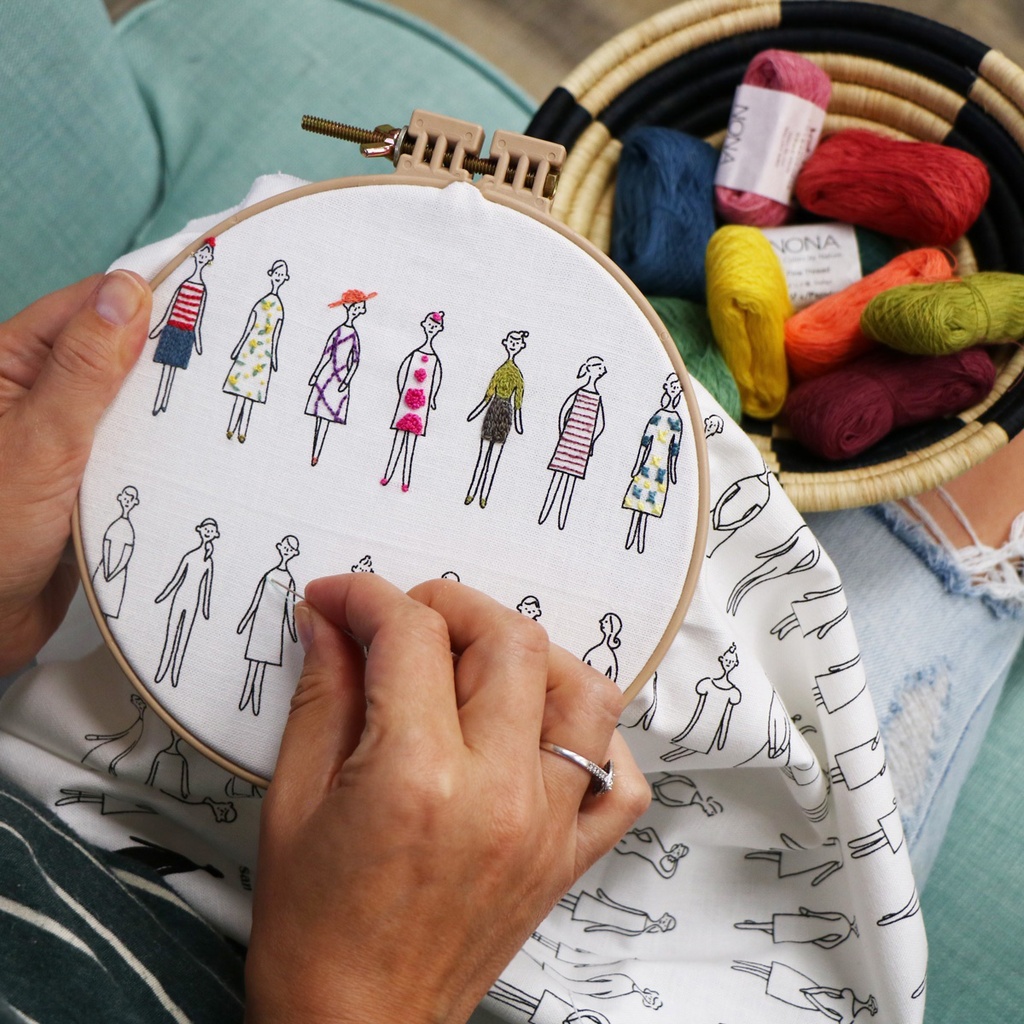 100 Ladies Embroidery Cloth