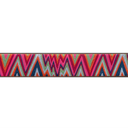 Ribbon Yardage - Flame Stitch