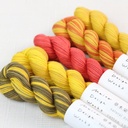 Sunset - Plant Dyed Sashiko Thread Pack