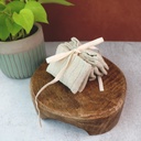 Linen Accordion Pouch