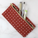 Stitch Glasses / Pencil Case - Navy DIY cross stitch kit – Wyllo