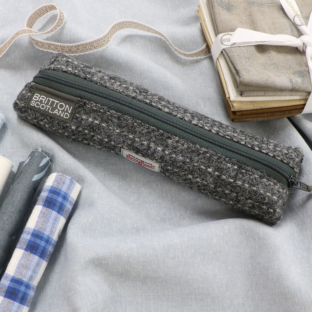 Day 2 - Harris Tweed, Horizontal Rain, Pencil Case