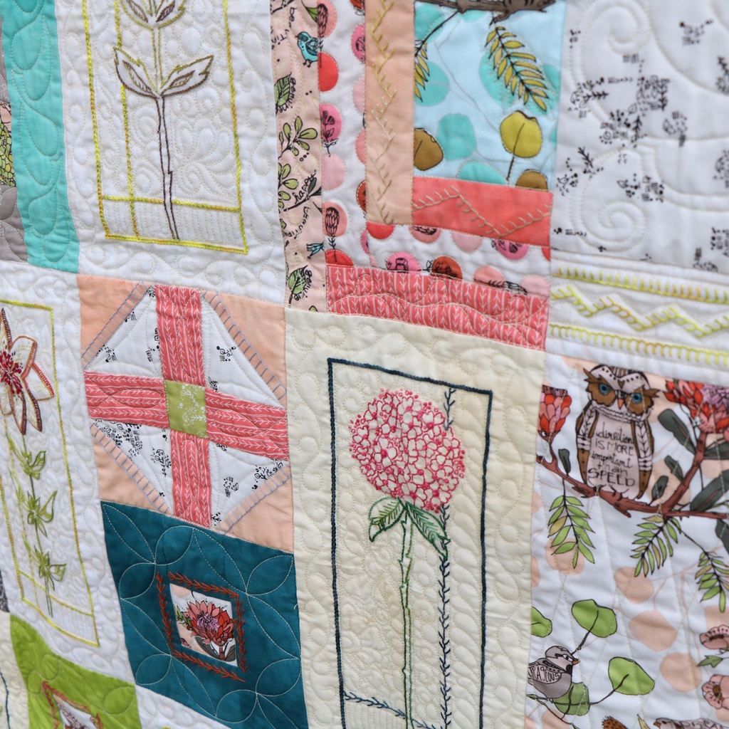 Jaye's Bouquet Quilt Kit, Kori Turner-Goodhart