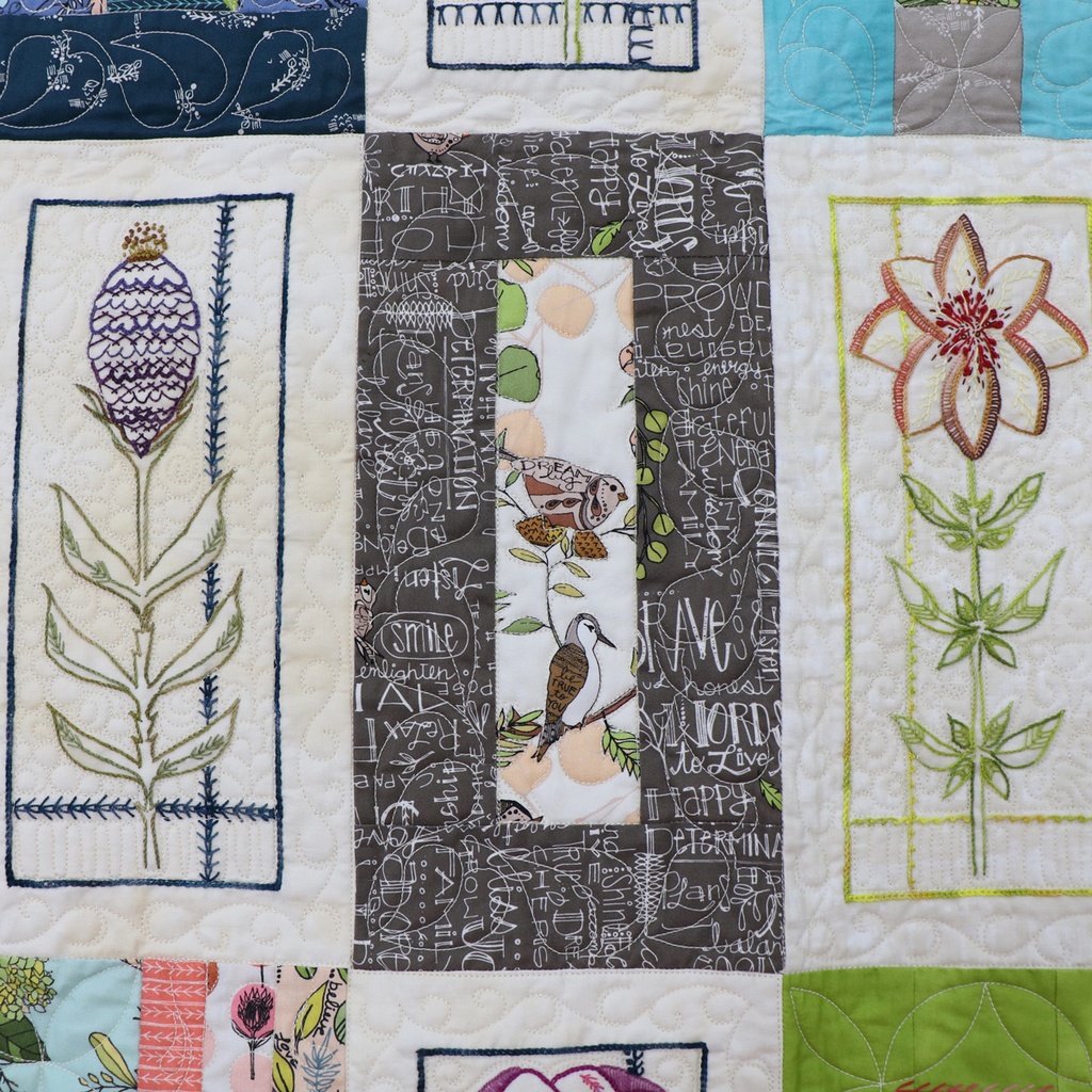 Jaye's Bouquet Quilt Kit, Kori Turner-Goodhart
