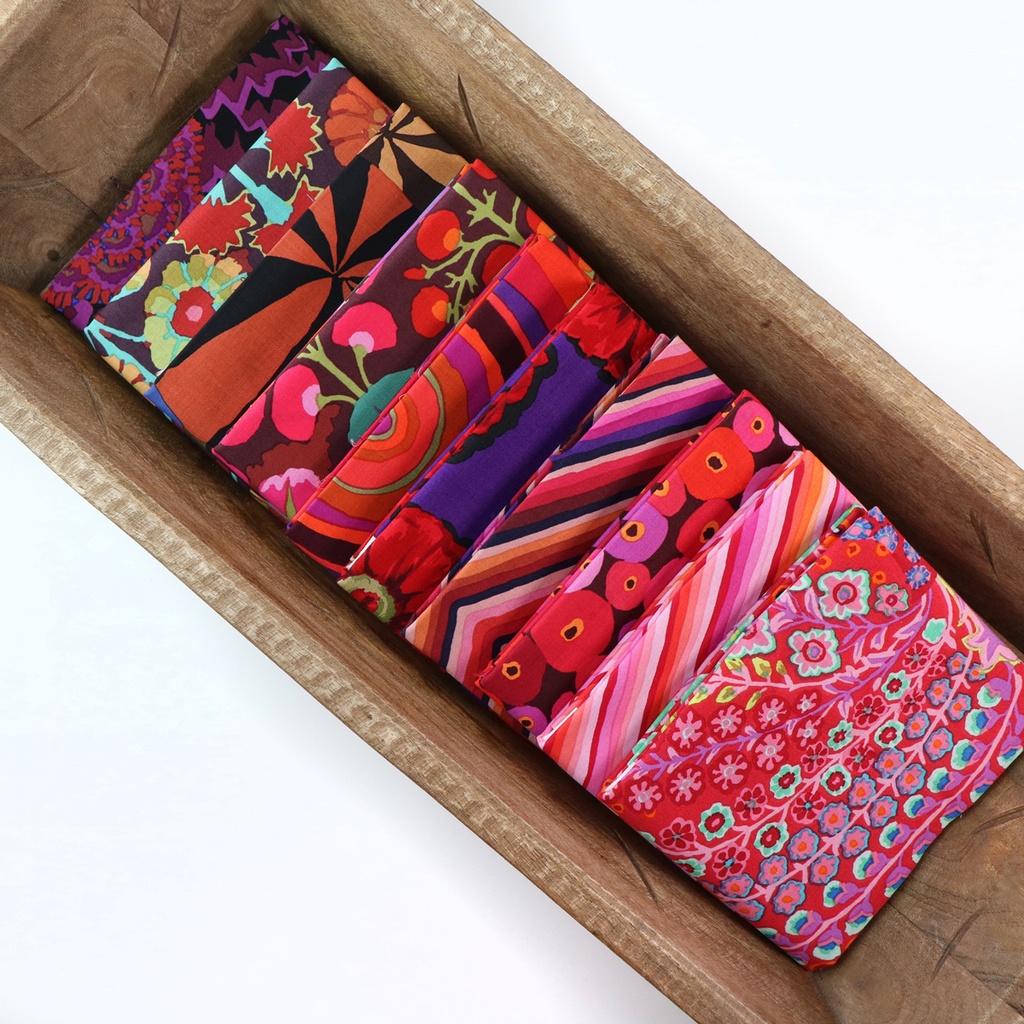 Crimson, 85 and Fabulous Fabric Bundle by Kaffe Fassett
