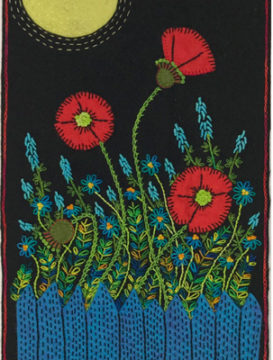 PLAYFUL FREE-FORM EMBROIDERY