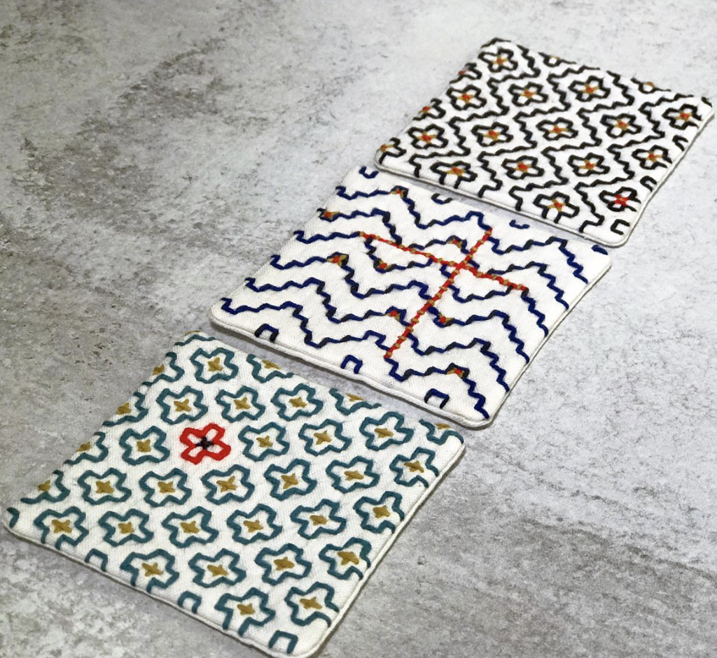 Sashiko Coaster Cloth