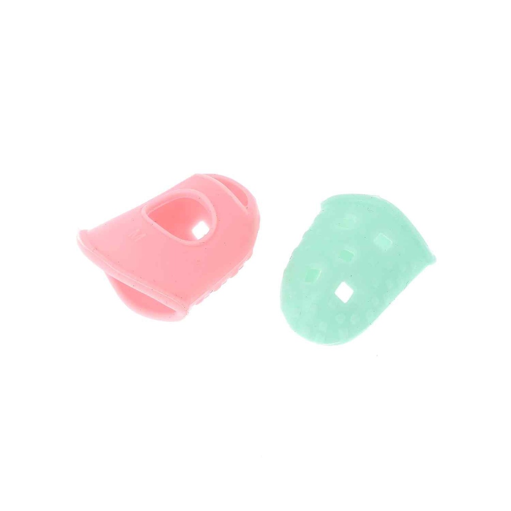 Needle Grip Silicone Rubber Thimbles or Needle Pullers From Little