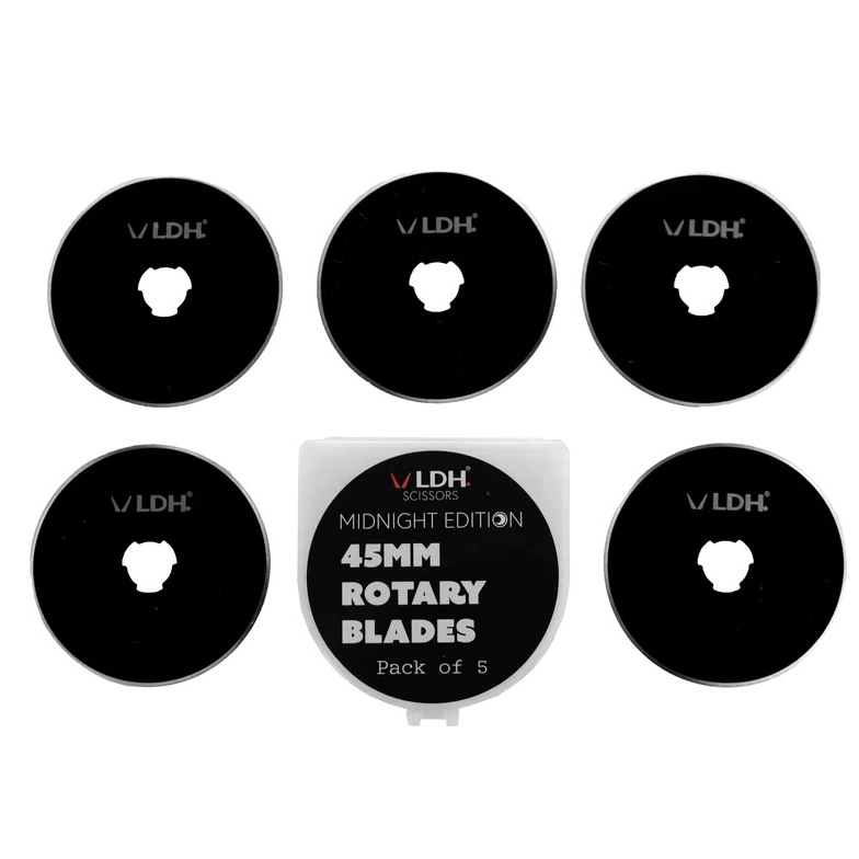 45mm Rotary Blades (5ct), Midnight Edition
