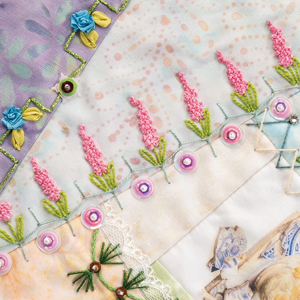 More Stunning Stitches for Crazy Quilts