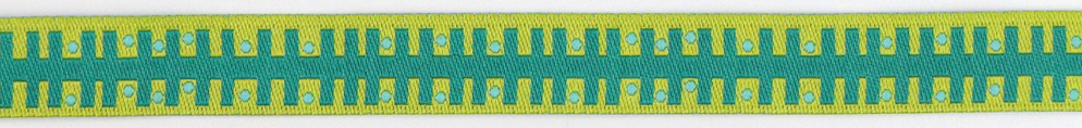 Stitched Stem On Spring Leaf Ribbon