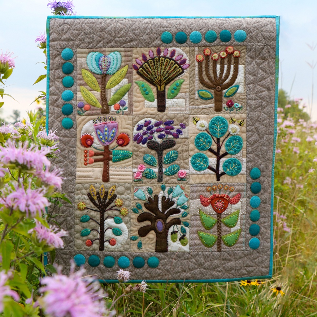 Yorkshire Button Kit  Sue Spargo Folk Art Quilts