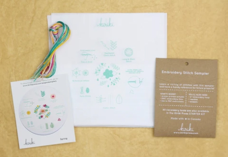 SPRING STITCH SAMPLER