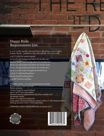 JEN KINGWELL DESIGNS HAPPY BIRDS PATTERN BOOK