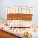Hand Quilted Zipper Pouch