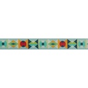 RIBBON YARDAGE - ARROWHEAD SUNKISSED AQUA