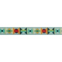 RIBBON YARDAGE - ARROWHEAD SUNKISSED AQUA