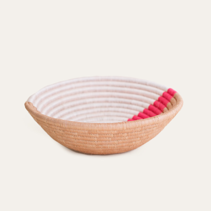 Coral Splash Plateau Basket