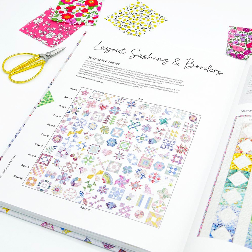 Alice's Wonderland Sampler Quilt Book