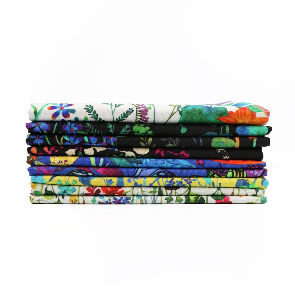 Gardenia by Sally Kelly FQ Bundle