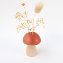 Small Mushroom Vase - Mid Modern Base