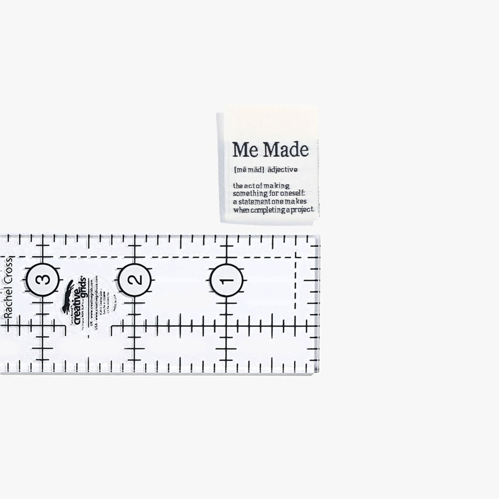 ​"Me Made Definition" Woven Labels, 10pk