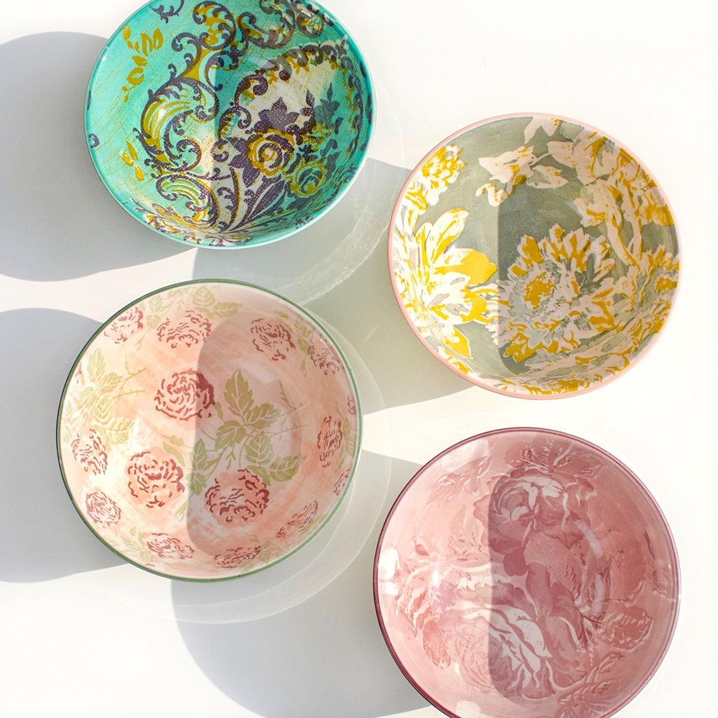 Artisan Tidbit Bowls, Set of 4
